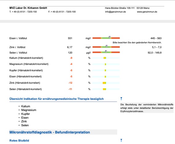 Laboranalysen Praxis Lörrach